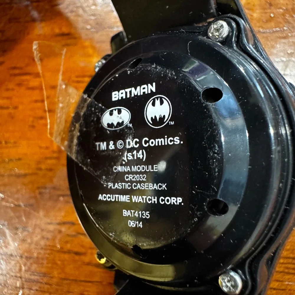 Kids Character Watch Lot Pokemon Pikachu Batman Angry Birds‎ Digital Untested